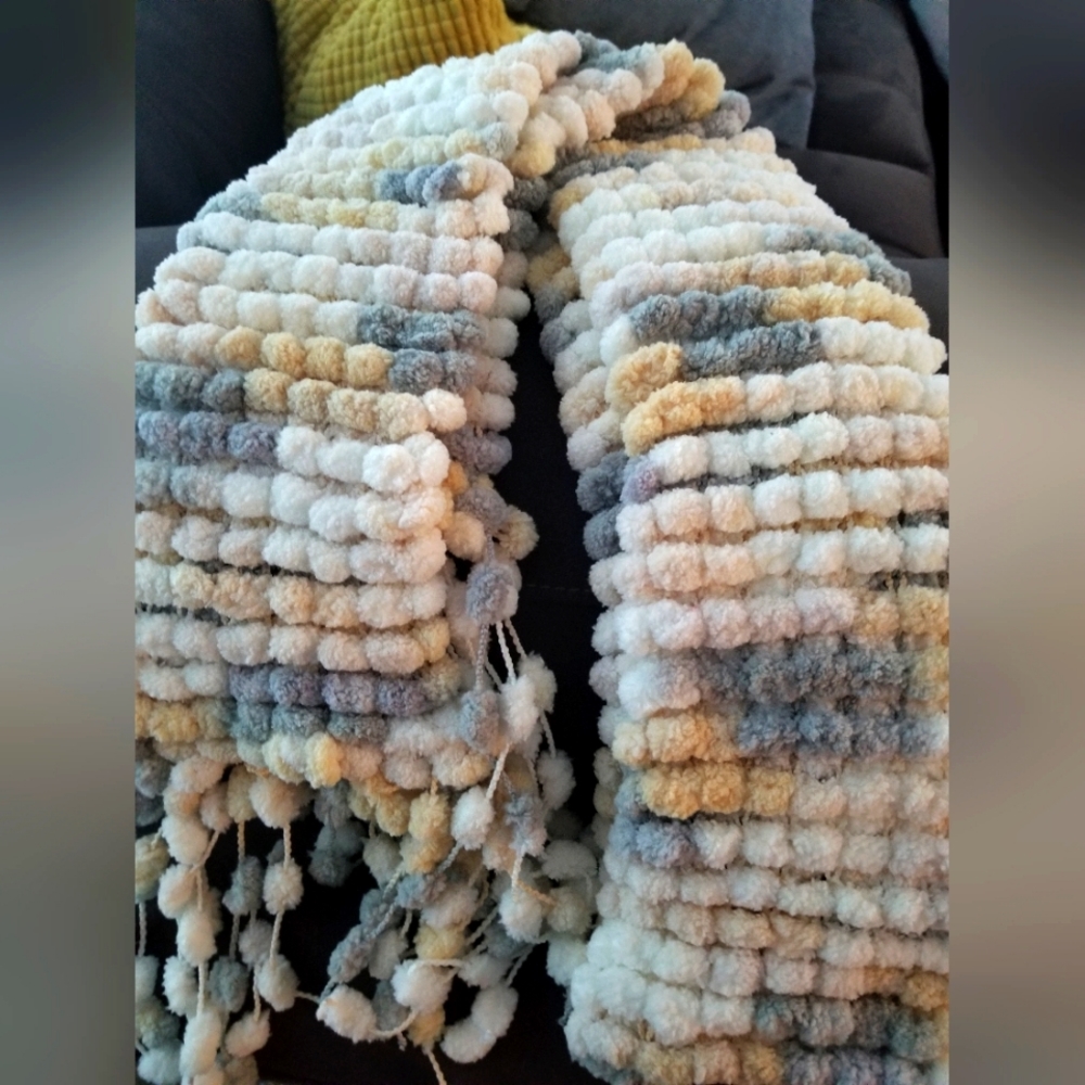 Scarf multi colored pretty for winter!